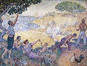 Paul Signac in the time of harmony oil painting reproduction